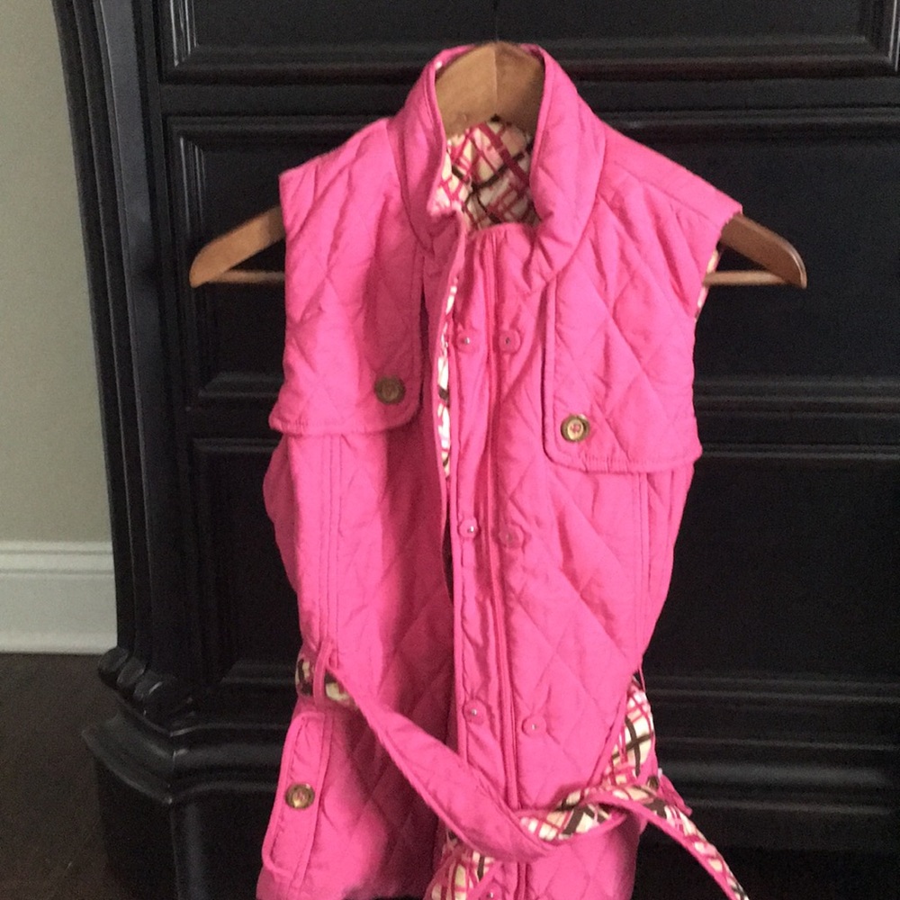XS pink Lilly Pulitzer vest